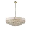Хрустальная подвесная люстра Raffinato 4783-28P прозрачная Favourite