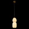 Стеклянный подвесной светильник Duff 10422/A цилиндр белый Loft It