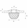 Стеклянный точечный светильник FASETA 004334 прозрачный Lightstar