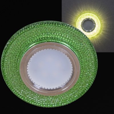 Точечный светильник  14350-9.0-001LD MR16+LED3W LGN для натяжного потолка