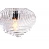 Стеклянный подвесной светильник Kartell VL5232P21 форма шар прозрачный Vele Luce