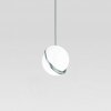 Стеклянный подвесной светильник Venture V2011-1P форма шар белый