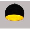 Подвесной светильник Aurora LDP 081013-300 BK форма шар черный Lumina Deco