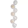 Стеклянный настенный светильник AM-1252B 7.1252B.D250.H800.LED Ni прозрачный круглый Стеклянный настенный светильник AM-1252B 7.1252B.D250.H800.LED Ni прозрачный круглый