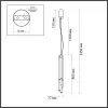 Подвесной светильник Anta 4392/30L белый Odeon Light
