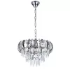 Хрустальная подвесная люстра Shifen ES0000017 прозрачная Escada