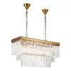 Хрустальная подвесная люстра Triumph 6119-800 BR прозрачная iLamp