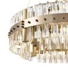 Стеклянная подвесная люстра Venere 983 VL3034P16 прозрачная Vele Luce