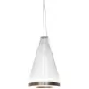 Стеклянный подвесной светильник Medea MEDEA SP 3 BC/SF AVS конус белый Vistosi Стеклянный подвесной светильник Medea MEDEA SP 3 BC/SF AVS конус белый Vistosi