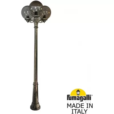Наземный фонарь GLOBE 300 G30.157.S30.BZF1R Fumagalli Уличный