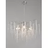 Хрустальная подвесная люстра  V2875-9/7S прозрачная Vitaluce