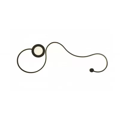 Настенный светильник Launch X054216 BK iLedex