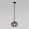 Стеклянный подвесной светильник Gem 50263/1 темно-серый серый Eurosvet