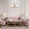 Подвесная люстра Imber 2639-8P конус бежевая F-Promo
