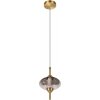 Стеклянный подвесной светильник Helix 10421/C Smoke Loft It