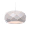 Подвесной светильник Rokka LDP 7443 WT форма шар белый Lumina Deco