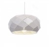 Подвесной светильник Rokka LDP 7443 WT форма шар белый Lumina Deco