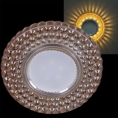 Точечный светильник  16602-9.0-001CN MR16+LED3W (2 желтый