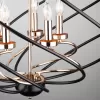 Подвесная люстра Sorrel 60105/5 черный черная Eurosvet