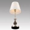 Интерьерная настольная лампа Kentuki 8283/1T белый конус Lumion