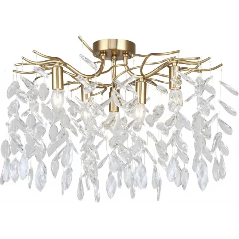 Хрустальная потолочная люстра Ramo 2180/05/06C прозрачная Stilfort Хрустальная потолочная люстра Ramo 2180/05/06C прозрачная Stilfort