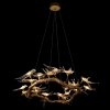 Стеклянный подвесной светильник Voa 10378/1000 прозрачный Loft It