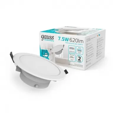 Точечный светильник Elementary Downlight 999420207 Gauss