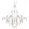 Хрустальная подвесная люстра Lucciola 9176P/S silver прозрачная DeLight Collection Хрустальная подвесная люстра Lucciola 9176P/S silver прозрачная DeLight Collection