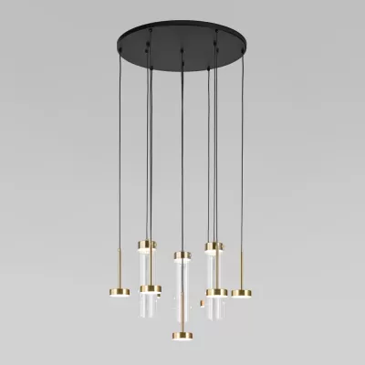 Подвесной светильник Quarzo 301102 LED латунь Eurosvet