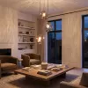 Стеклянный подвесной светильник Rocka CL247083 форма шар Citilux