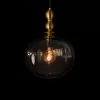 Стеклянный подвесной светильник Melon 10426 Smoke форма шар Loft It