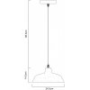 Стеклянный подвесной светильник Riflesso A4297SP-1CC серый Artelamp