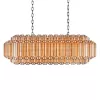 Стеклянная подвесная люстра Celebration 10579/1000R Amber цвет янтарь Loft It