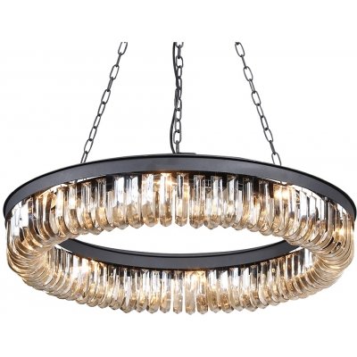 Подвесная люстра Crystal Black KR0295P-8 black DeLight Collection