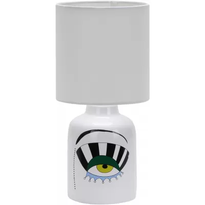 Интерьерная настольная лампа  10176/L White Escada