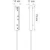 Адаптер с подводом питания Slim Line Power connector DLS W