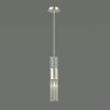 Стеклянный подвесной светильник Perla 4631/1 цилиндр прозрачный Odeon Light