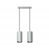 Подвесной светильник Simon 754/2L POP серый цилиндр Lampex