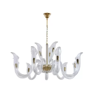 Подвесная люстра Lilia 3653+9/C gold Newport