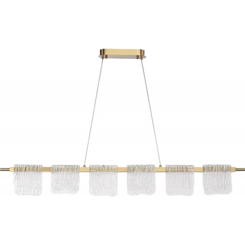 Стеклянный подвесной светильник Voile SL6021.203.36 прозрачный ST Luce