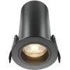 Точечный светильник Focus Led DL125-L12-3K-B цилиндр черный Maytoni