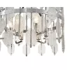 Стеклянная подвесная люстра Polaris VL4153P26 прозрачная Vele Luce