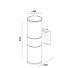 Стеклянный архитектурная подсветка TUBE 78000M S Oasis Light