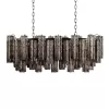 Стеклянная подвесная люстра Murano 10580/1000R Smoke Loft It
