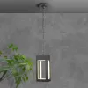 Уличный светильник подвесной Frame 1528 TECHNO LED серый белый Elektrostandard