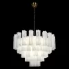 Стеклянная подвесная люстра Murano 10580/800 White белая Loft It
