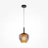 Стеклянный подвесной светильник Duality MOD271PL-01B6 коричневый Maytoni