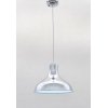 Подвесной светильник Corrado LDP 7426 CHR конус серый Lumina Deco