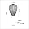 Стеклянный интерьерная настольная лампа Elica 5402/1T Odeon Light Стеклянный интерьерная настольная лампа Elica 5402/1T Odeon Light