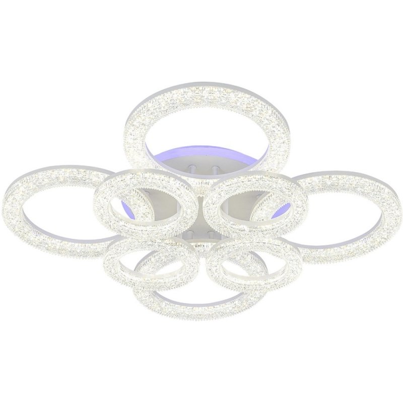 Потолочная люстра Alunit 10296/8LED BL прозрачная Escada
